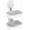 1 Pack-2 Tier, variant on Suction Cup Soap Dish Holder for Shower, -Layer Self-Draining Bar Soap Holder, No-Drill Removable Wall Mount Soap Tray for Tile, Glass, Bathroom & Kitchen Sink