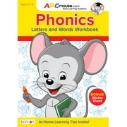 Bendon Publishing Abcmouse 80 Page Letters and Words Workbook with Stickers (Paperback)