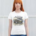 thumbnail image 4 of Life is a Journey Enjoy the Ride T-Shirt 4x4 Offroad Rugged Vehicle Trailblazing Mudding Dirt Roads Women's Tee, 4 of 7