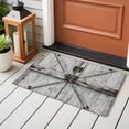 thumbnail image 5 of Vintage Gate Area Rugs Collection 2'x3', Farmhouse Wooden Grain Shabby Chic Door Non Slip Indoor Rectangle Throw Runner Rug Floor Mat Carpet for Living Room Dining Table Bedroom Nursery, 5 of 9