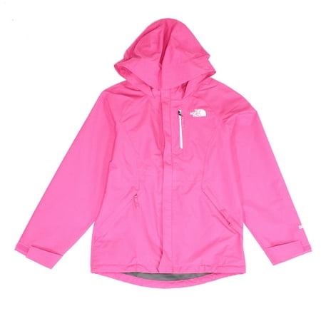Girls Medium 10/12 Hooded Zip-Front Jacket M