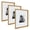 Gold, variant on Kate and Laurel Calter Modern Wall Picture Frame Set of 3, 16x20 matted to 8x10, Brown, Modern Three-Piece Frame Set for Gallery Wall Frame Set in Living Room Wall Decor