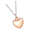 thumbnail image 4 of Baohd Ouverture Urne Commémorative Collier Mode Amour Coeur pour Fête L'action de Grâce Jour Rose d'Or, 4 of 9