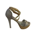 thumbnail image 2 of SANDALIA DE VETIR TACON LEON MUJER PLATA GLITTER 2505 LEON  2505p, 2 of 3
