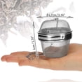 thumbnail image 2 of 4X Stainless Steel Tea Strainer - Tea Infuser for Loose Tea and Spices - Tea Infusers - Tea Filter, 2 of 4