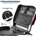thumbnail image 4 of FORMRS Zipper Binder with Shoulder Strap 2-inch Ring 500 Sheet Capacity File Bag, Abstract Elephant, 4 of 5