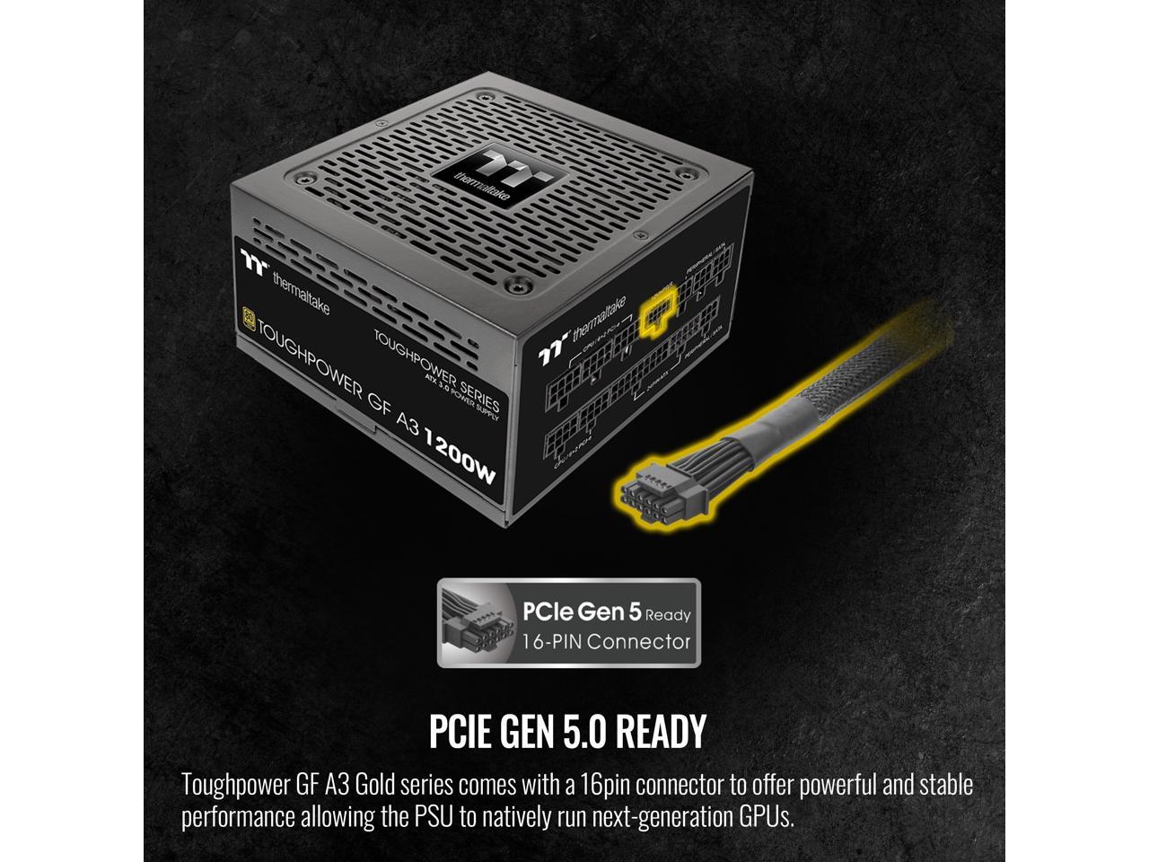 Thermaltake Toughpower GF A3 ATX 3.0 1200W 80+ Gold Full Modular