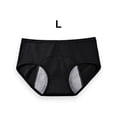 thumbnail image 4 of Sonducket 6 unids/set de ropa interior Menstrual para adolescentes, pantalones transpirables y a prueba de fugas para mujeres Ropa interior Negro M, 4 of 6