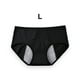 thumbnail image 4 of Sonducket 6 unids/set de ropa interior Menstrual para adolescentes, pantalones transpirables y a prueba de fugas para mujeres Ropa interior Negro M, 4 of 6