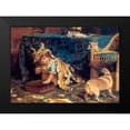 thumbnail image 2 of Barber, Charles Burton 14x11 Black Modern Framed Museum Art Print Titled - A Monster, 2 of 5