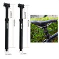 thumbnail image 3 of Bike Dropper Seatpost Adjustable Road Remote Seat Post 66'' Cable 31.6mm, 3 of 8