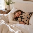 thumbnail image 4 of Throw Pillow Covers 18x18 Inch, Decorative Square Pillowcases, Farmhouse Holiday Cushion Covers for Couch Sofa Living Room Bedroom Outdoor Home Decor, 4 of 4