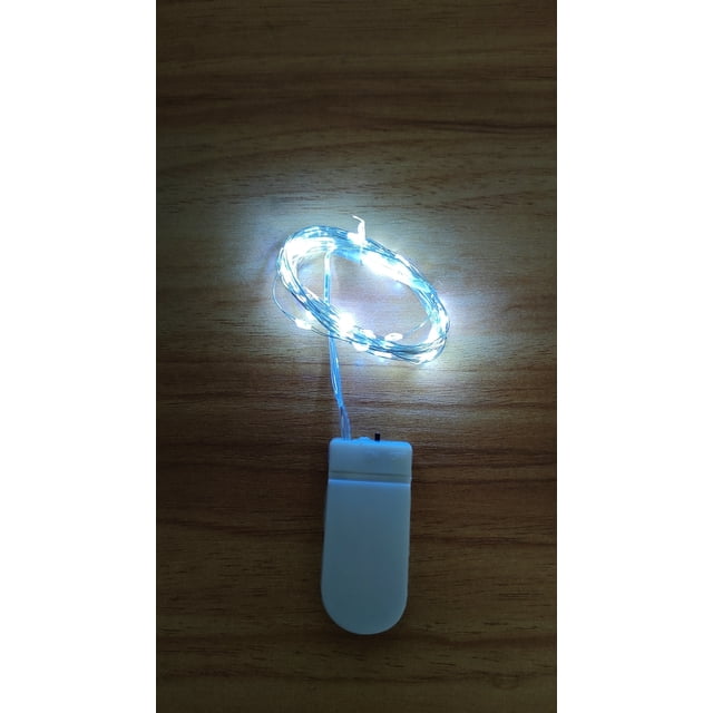 Lámpara de alambre de cobre con luces LED de cadena para decoración interior y exterior, eventos festivos y hogar