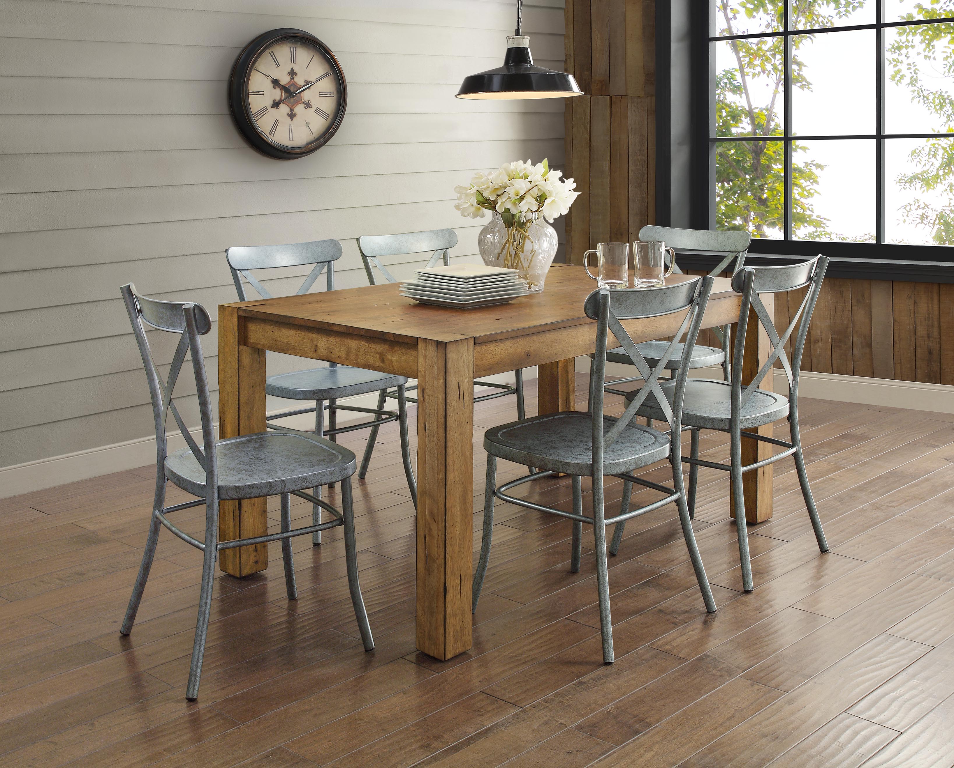 Better Homes & Gardens Bryant Solid Wood Dining Table, Rustic Brown - image 7 of 14