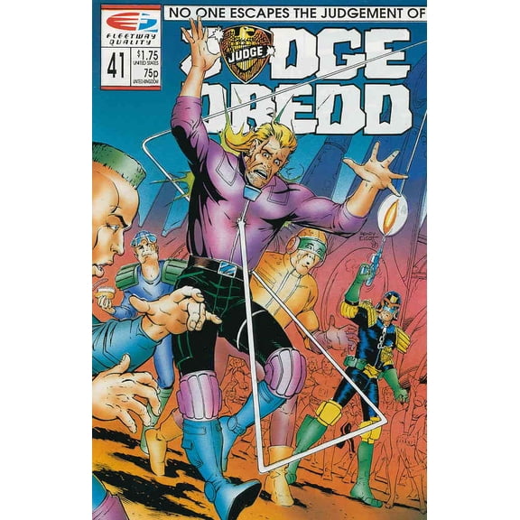 Judge Dredd (Vol. 2) #41 VF ; Fleetway Quality Comic Book
