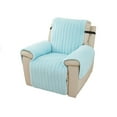 thumbnail image 2 of Xingzhi Housse Durable pour Sofa Inclinable Texture Douce et Grand Application Couture Fine Housse de Sofa Bleu, 2 of 6