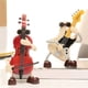 thumbnail image 2 of Cajas de música para niñas, Joyero para niñas, Cajas de música, Caja de música automática para violín y guitarra, Escritorio como se muestra, como se muestra, 2 of 5