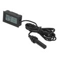 thumbnail image 4 of Medidor de temperatura y humedad, minitermómetro LCD negro para interiores, higrómetro con sonda VoborMX herramienta, 4 of 8