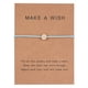 thumbnail image 1 of Pulsera Tarjeta de papel Cuerda de nylon Aleación Pulsera ajustable Amigos Familia Regalo Wmkox8yi sjalhkljlk5529, 1 of 1