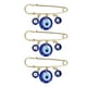thumbnail image 2 of Pins De Ropa, Alfileres De Seguridad De Diseño único 3 Pendientes De Ojos Azules Uso Multifuncional Para La Decoración De La Ropa Para La Decoración De La Bolsa Para La, 2 of 7