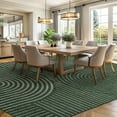 thumbnail image 4 of Boho Area Rug x Machine Washable Rugs for Living Room Non Slip Soft Carpet Geometric Jacquard Textu Carpet for Bedroom Dining Room Nursery Office Living Room Rug -, 4 of 6