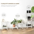 thumbnail image 6 of End Table, Side Table, Nightstand, 2-Tier Storage Shelf, Sofa Table for Small Space, Living Room, Bed Room, 6 of 16