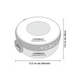 thumbnail image 5 of LONCHERA CON COMPARTIMENTO DESMONTRABLE, Acero inoxidable, libre de BPA, 2 seguros laterales, agarradera de goma, ideal para microondas, incluye tijeras y cuchara de plástico., 5 of 5