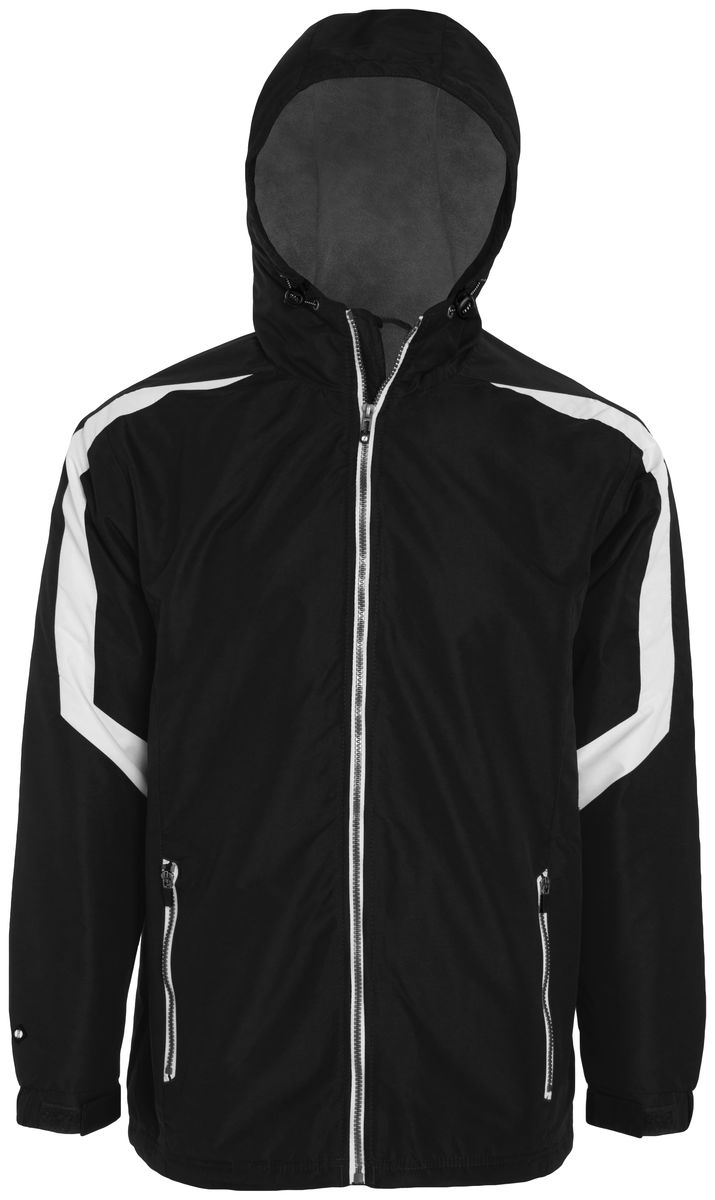 Holloway Sportswear 2XL Charger Jacket Black/White 229059 - image 2 of 4