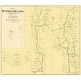 thumbnail image 2 of Proctor 13x12 Gold Ornate Wood Framed with Double Matting Museum Art Print Titled - Mud Creek Oil Lands Ontario County New York, 2 of 4