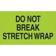thumbnail image 5 of FindTape Special Handling Labels [Manufactured in USA]: 3 in. x 5 in. (Fluorescent Green with Black "DO NOT BREAK STRETCH WRAP" printing) 500-labels, 5 of 7