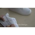 thumbnail image 2 of Ni&ke Air Force 1 Custom Shoes Drip Black White Swoosh Splatter Mens Womens Kids, 2 of 6