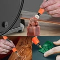 thumbnail image 2 of yeacher Dual-Power Electric Knife Sharpener with Adjustable Angle Bracket, 4000mAh Battery, 500W Motor, Multi-Functional Sanding for Home & Craft Use, 2 of 7