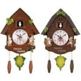 thumbnail image 4 of Wall-mounted Alarm Clock Cuckoo Pendulum Clocks For Home Living Room Art Decor, 4 of 9