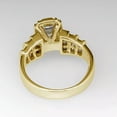 thumbnail image 6 of Charm 925 Silver,Gold Plated Ring Cubic Zircon Anniversary Gifts Sz 6-10, 6 of 7