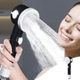 thumbnail image 1 of HOARBOEG Shower - High-Pressure Handheld Showerhead With Carbon Filter - Hard Water Softener Filtered Shower , High Pressure3 Spray Modes Handheld Massagable Shower For, 1 of 8