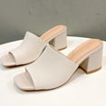 thumbnail image 5 of ATENAR Sandals for Women Comfortable Slide Womens Sandals Open Toe Womens Shoes Black 9, 5 of 9