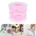 thumbnail image 4 of Rongfmy Frayed Edges Chiffon Ribbon Presents Decoration pink, 4 of 9