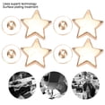 thumbnail image 3 of Star Rivets, 50 Sets Leather Rivets Star Shape Belt Rivet  For DIY For Clothing For Leather For Craft, 3 of 8