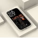 thumbnail image 4 of "Agregue un toque artístico a su iPhone15 Pro Max con esta elegante funda para teléfono plateada de color mate de doble capa", 4 of 4