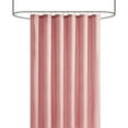 Mainstays 15Piece Pink Embossed Stripe Polyester Shower Curtain and