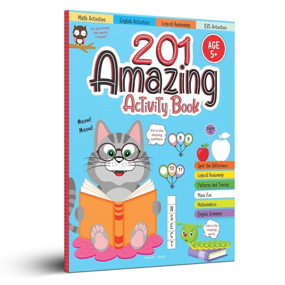 201 Amazing Activity Book: Fun Activities and Puzzles, (Paperback)