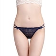 thumbnail image 2 of Ropa interior de tanga de encaje sexy para mujer Bragas caladas de encaje de cintura baja Calzoncillos de mujer Fridja nalpqowj46981, 2 of 7