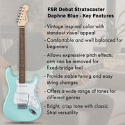Fender Squier Stratocaster - Daphne Blue w/ Amplifier
