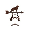 thumbnail image 3 of EZ Vane German Shepherd Weathervane | Garden Mount | 14 Gauge Steel | Sealed Ball Bearings | Home or Garden, 3 of 7