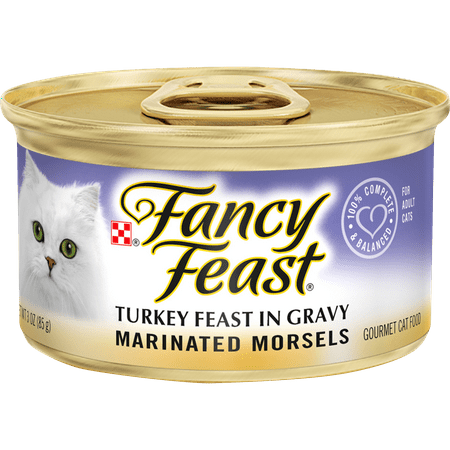 UPC 050000405398 product image for Fancy Feast Gravy Wet Cat Food, Marinated Morsels Turkey Feast in Gravy, 3 oz. C | upcitemdb.com