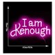 thumbnail image 2 of Letrero De Neón"I Am Kenough"para Decoración Pared, Con Luces LED Regulables, Ideal Para Dormitorio, Bar, Casa, Club, Fiesta, Hotel 41.5x20cm, 2 of 6