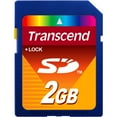 thumbnail image 2 of Lot de 25 Cartes Mémoire Transcend 2 Go SD Flash (TS2GSDC), 2 of 4