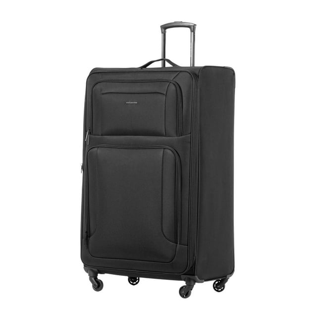 Jetstream Valise Enregistrée Souple Grand Format Extensible, Valise de Voyage Légère à Roulettes avec Roues Pivotantes