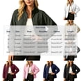 thumbnail image 6 of OGLCCG Rain Jacket for Women Waterproof Lightweight Stand Collar Windbreaker Jacket with Pockets Outdoor Softshell Jacket,Size S-XXL, 6 of 6