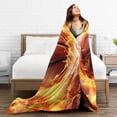 thumbnail image 5 of Basketball Blanket for Women Men, Cool Basketball Themed Design Printed Throw Blankets for Teens Adults Lap, Couch Bed, Warm Soft Cozy Blanket, 60"x 80", 5 of 6